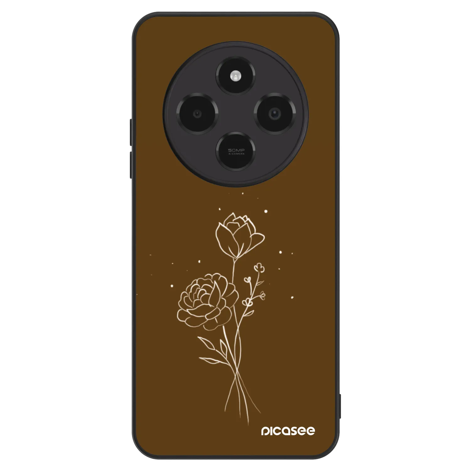 Picasee ULTIMATE CASE na Xiaomi Poco C75 - Brown flowers