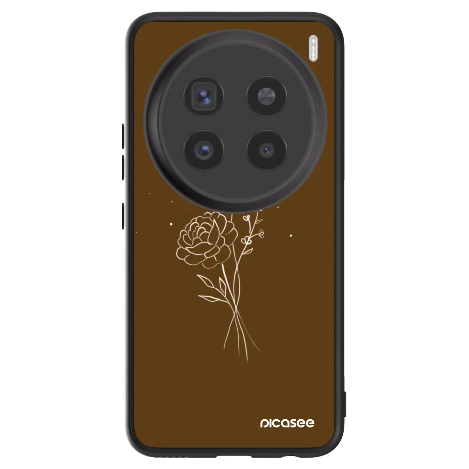 Picasee ULTIMATE CASE na Vivo X200 Pro - Brown flowers
