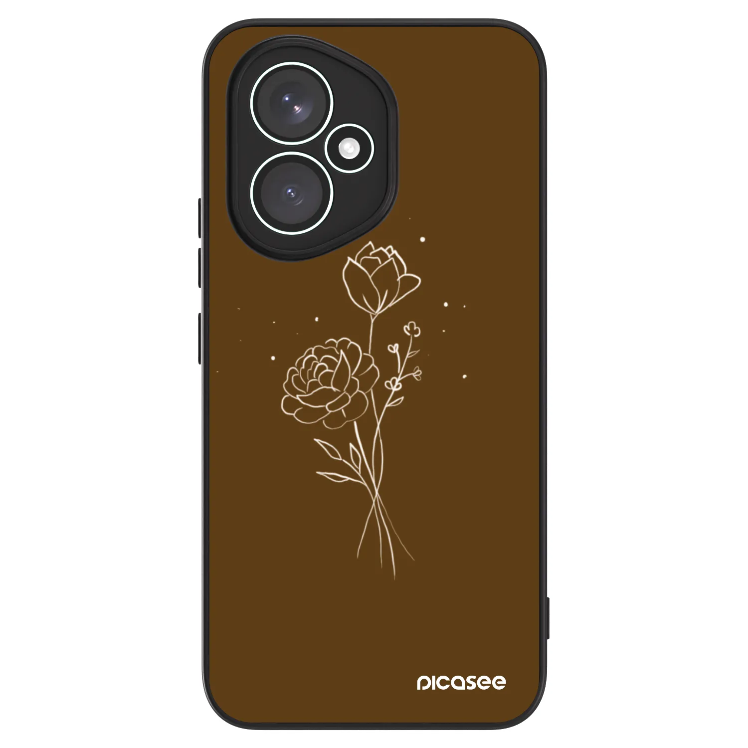 Picasee ULTIMATE CASE na Honor 400 5G - Brown flowers