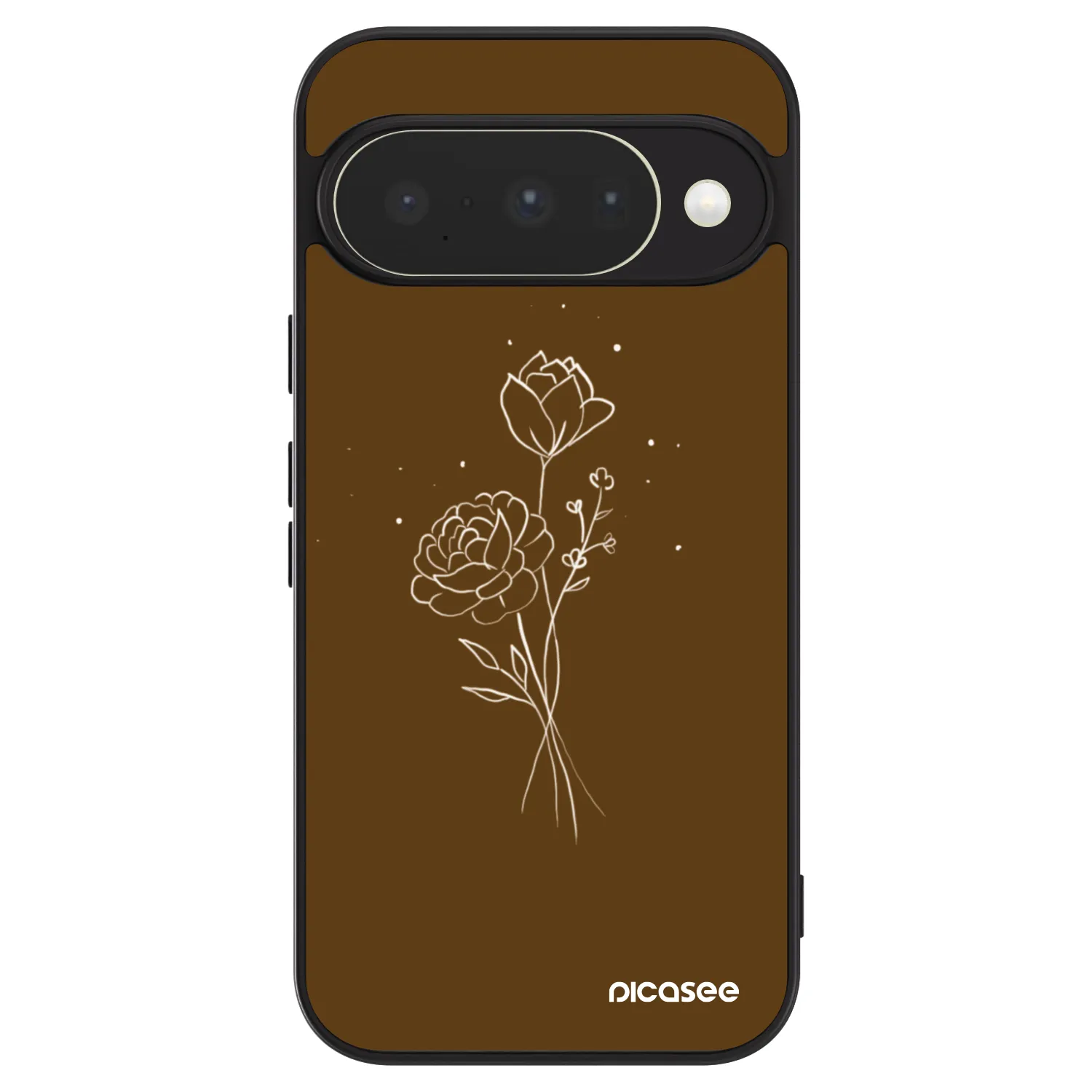 Picasee ULTIMATE CASE na Google Pixel 10 - Brown flowers