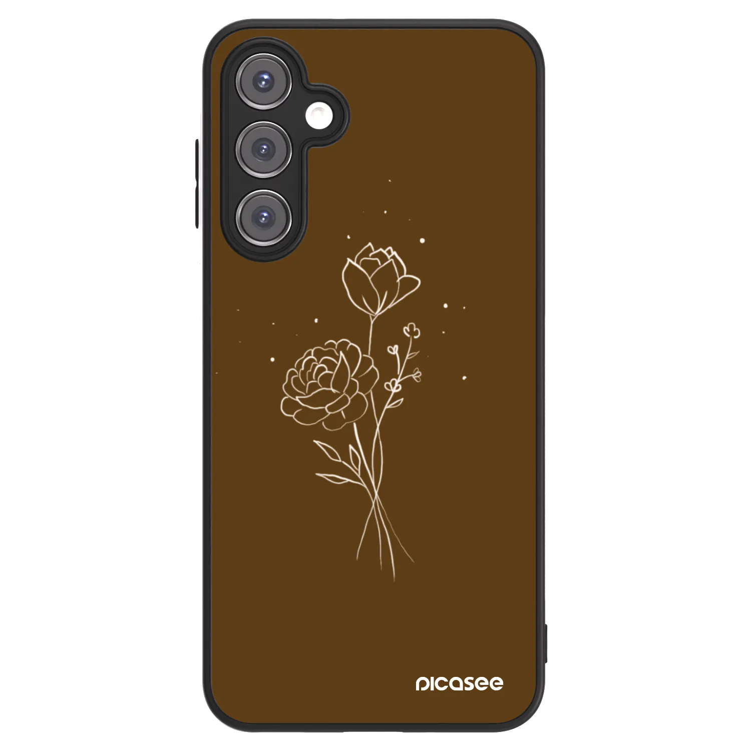 Picasee ULTIMATE CASE na Samsung Galaxy A16 4G - Brown flowers