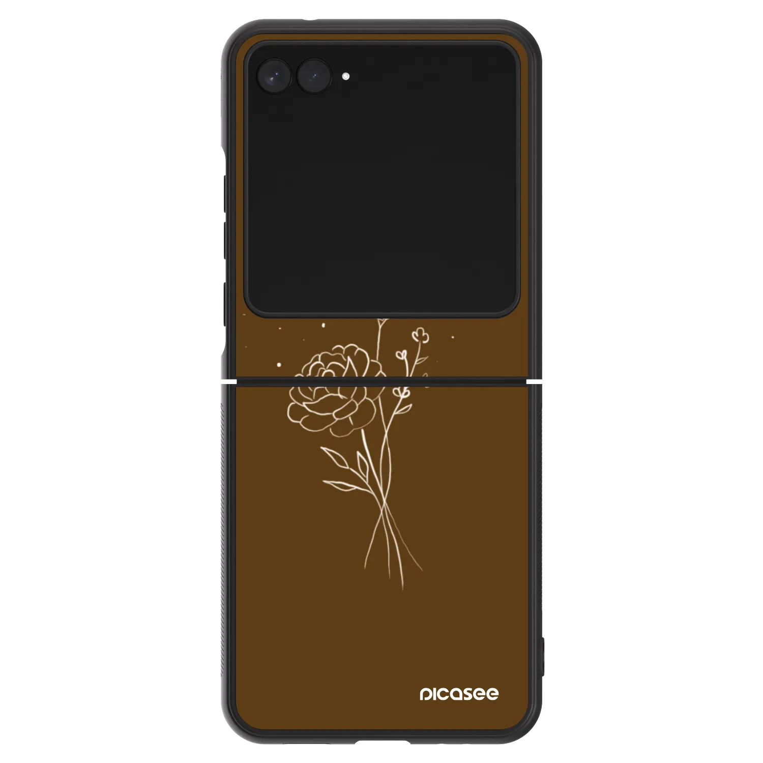 Picasee ULTIMATE CASE na Motorola Razr 60 - Brown flowers