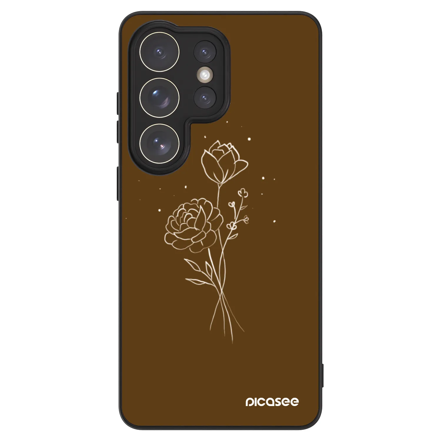 Picasee ULTIMATE CASE na Samsung Galaxy S26 Ultra - Brown flowers