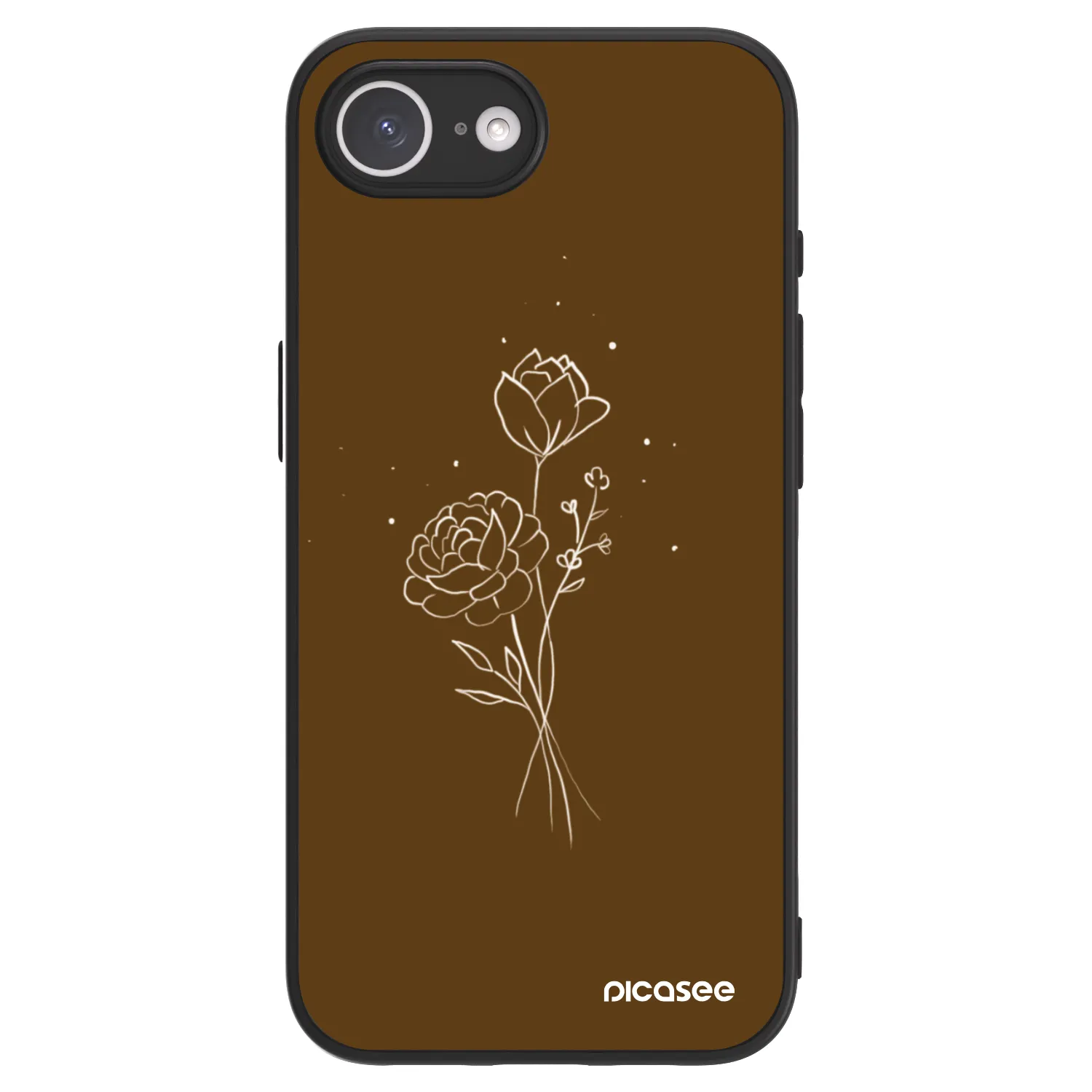 Picasee ULTIMATE CASE na Apple iPhone 17e - Brown flowers