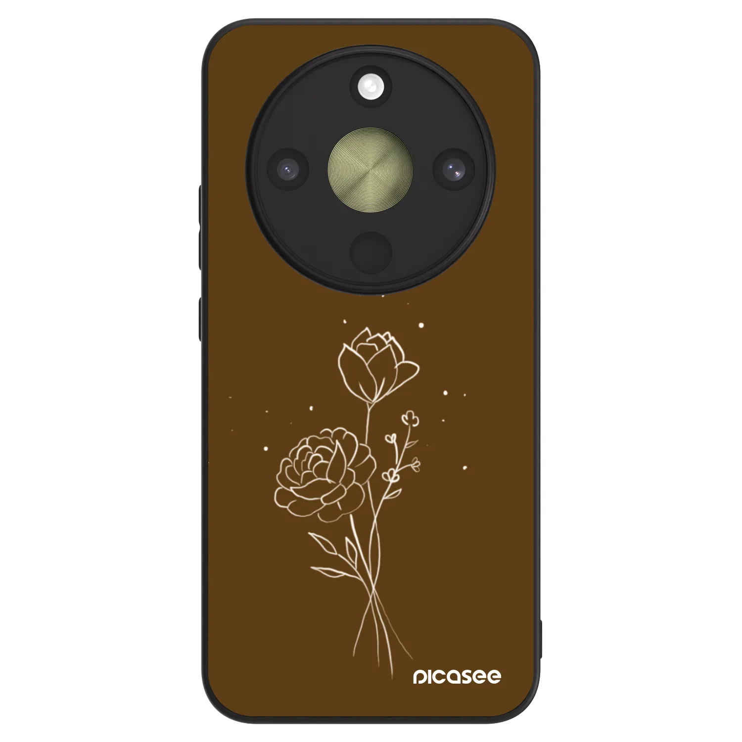 Picasee ULTIMATE CASE na Honor Magic8 Lite 5G - Brown flowers