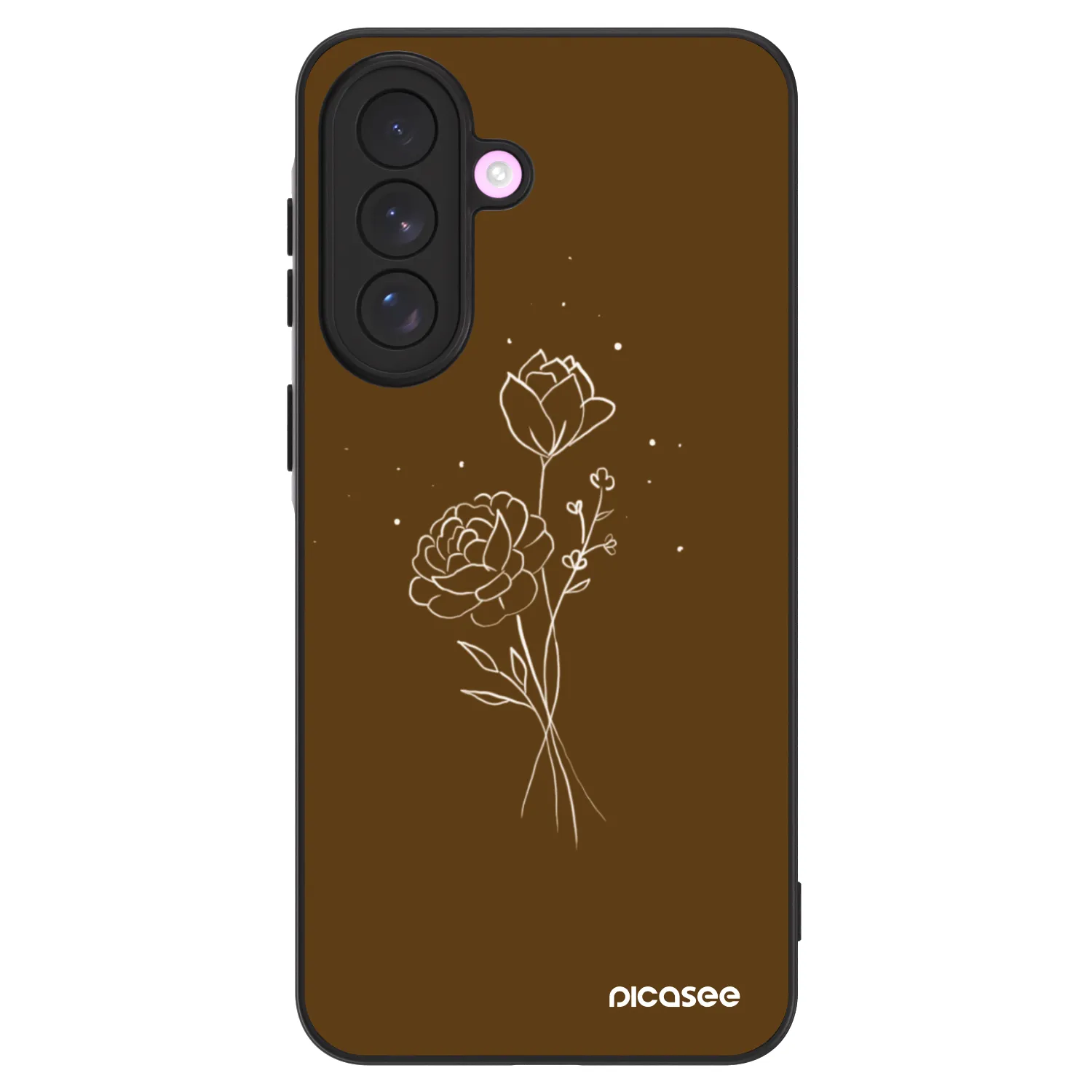 Picasee ULTIMATE CASE na Samsung Galaxy A57 5G - Brown flowers