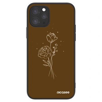 Picasee ULTIMATE CASE na Apple iPhone 11 Pro - Brown flowers