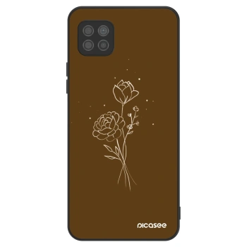 Etui na Huawei P40 Lite - Brown flowers