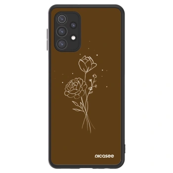 Picasee ULTIMATE CASE na Samsung Galaxy A32 5G A326B - Brown flowers