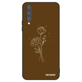 Etui na Huawei P20 Pro - Brown flowers