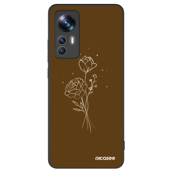 Picasee ULTIMATE CASE na Xiaomi 12T - Brown flowers
