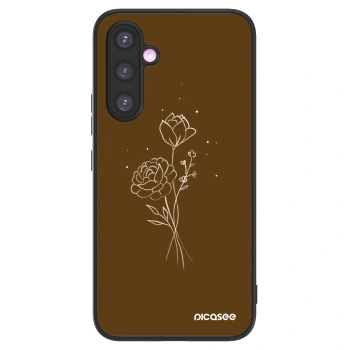 Picasee ULTIMATE CASE na Samsung Galaxy A54 5G A546B - Brown flowers