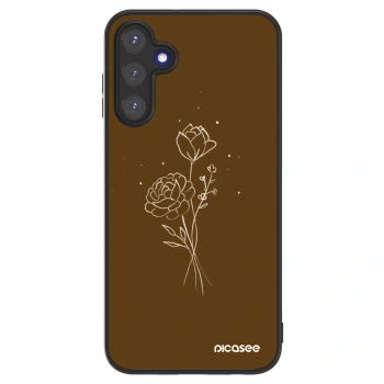 Picasee ULTIMATE CASE na Samsung Galaxy A15 A155F 4G - Brown flowers
