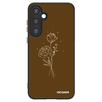 Picasee ULTIMATE CASE na Samsung Galaxy A55 5G A556B - Brown flowers