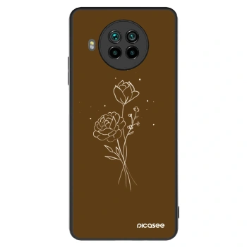 Etui na Xiaomi Mi 10T Lite - Brown flowers