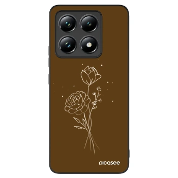 Picasee ULTIMATE CASE na Xiaomi 14T - Brown flowers