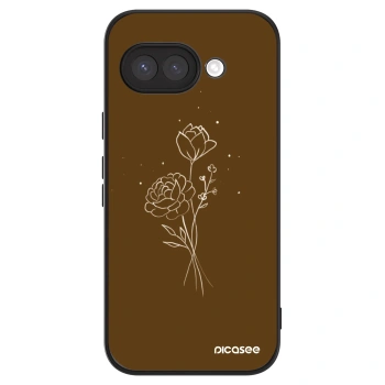 Etui na Google Pixel 9a - Brown flowers