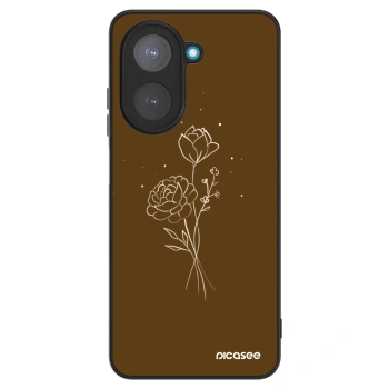 Etui na Xiaomi Redmi A5 - Brown flowers
