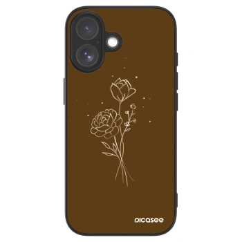 Picasee ULTIMATE CASE na Apple iPhone 17 - Brown flowers
