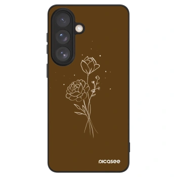Picasee ULTIMATE CASE na Samsung Galaxy S26+ - Brown flowers