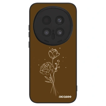 Etui na Honor Magic8 Pro 5G - Brown flowers