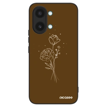 Etui na Xiaomi Poco X8 Pro Max - Brown flowers
