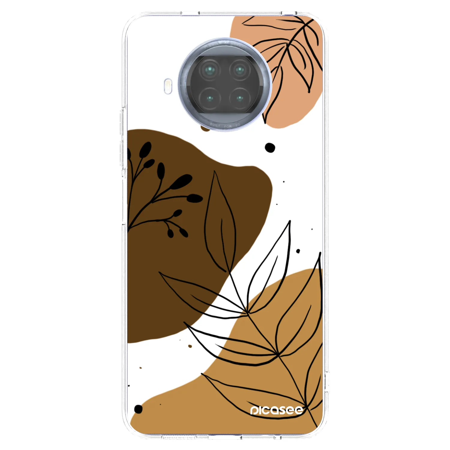 Picasee silikonowe przeźroczyste etui na Xiaomi Mi 10T Lite - Boho style