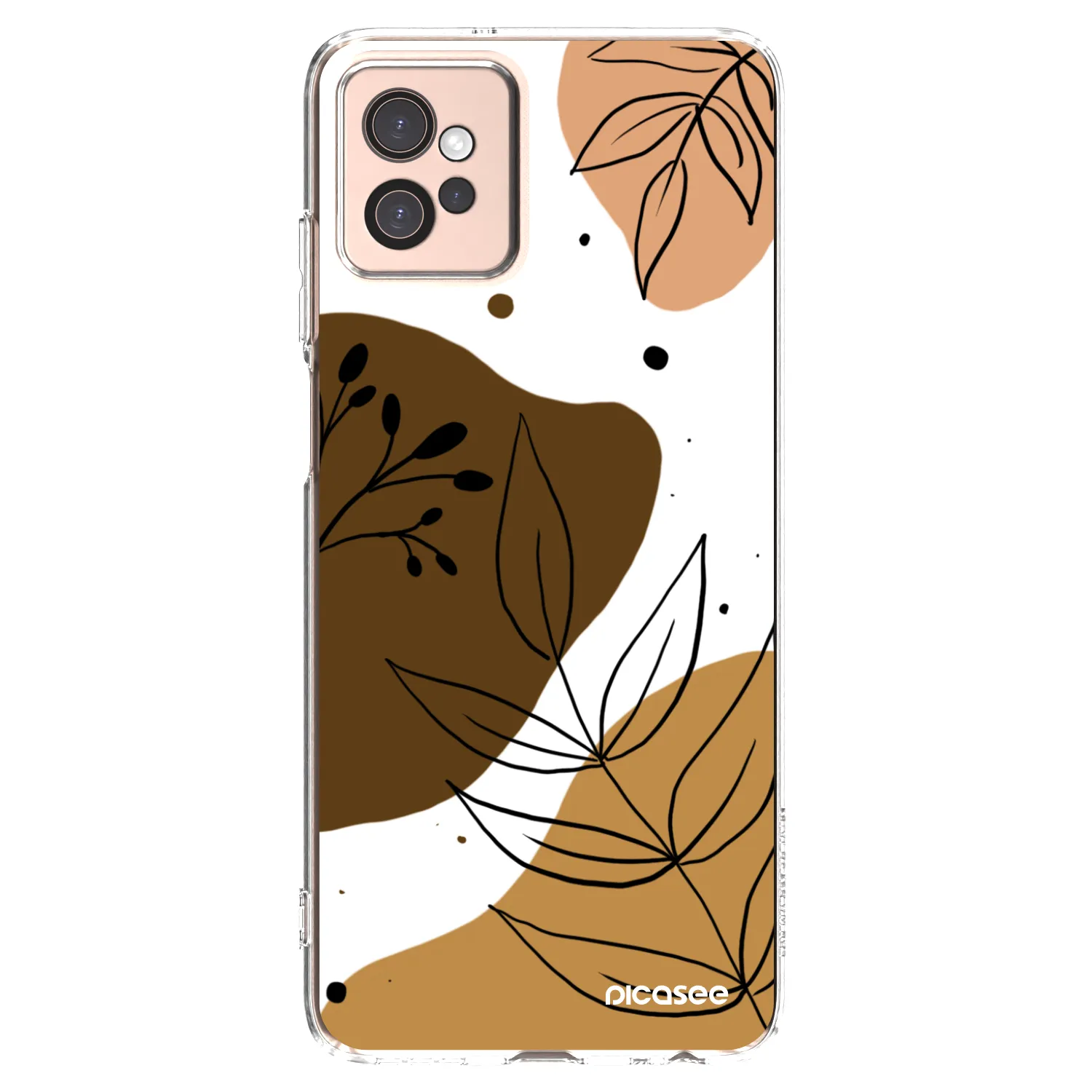 Picasee silikonowe przeźroczyste etui na Motorola Moto G32 - Boho style
