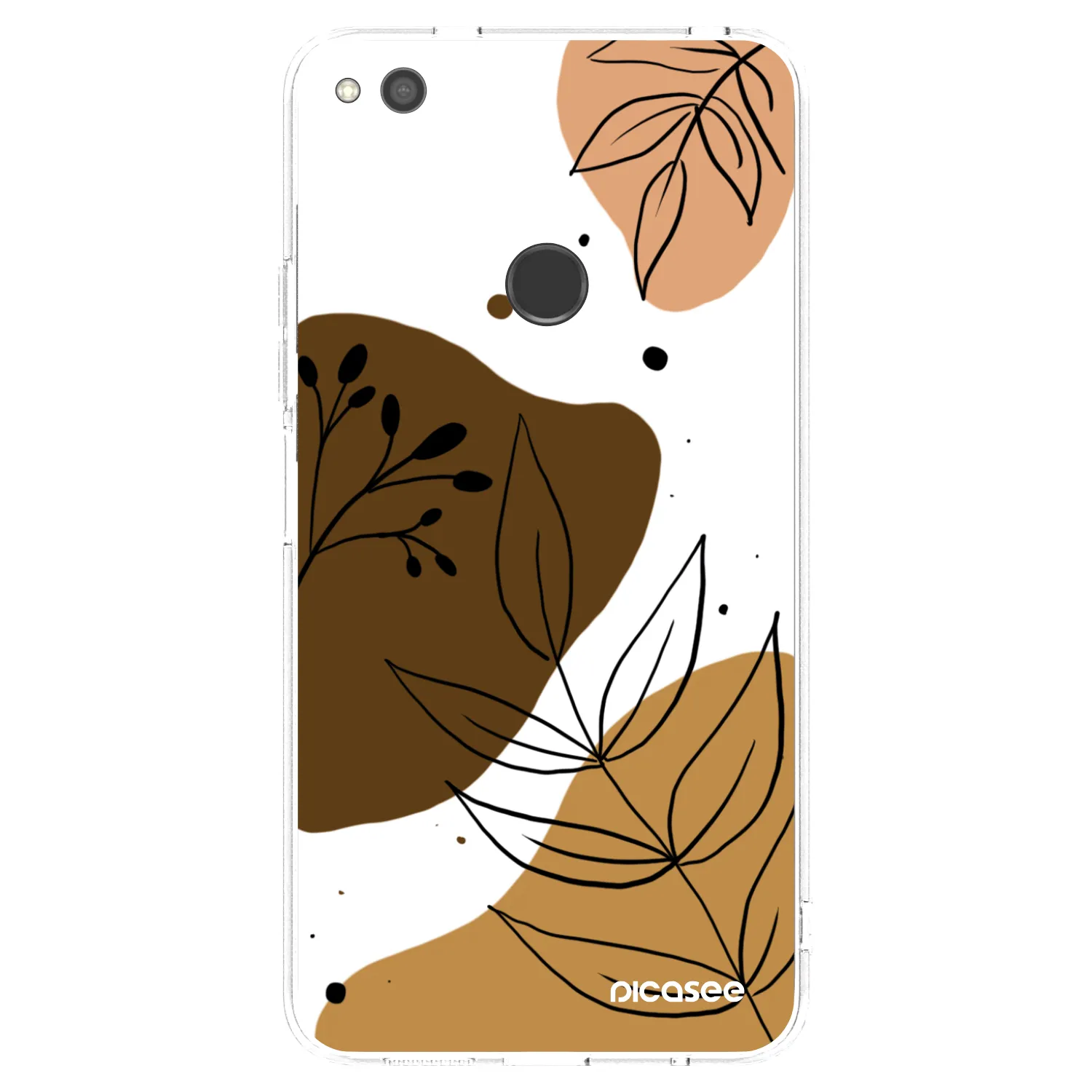 Picasee silikonowe przeźroczyste etui na Huawei P9 Lite 2017 - Boho style