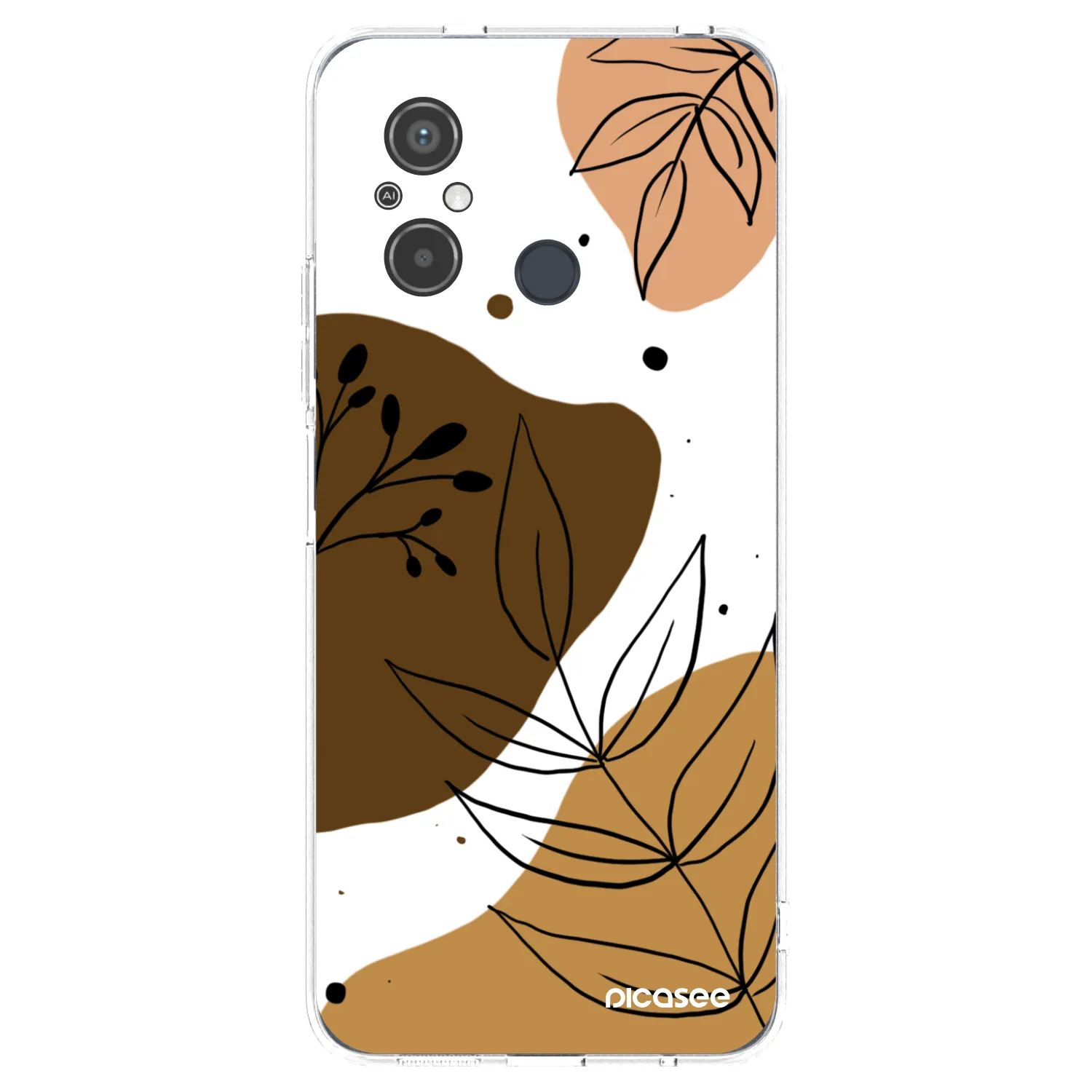Picasee silikonowe przeźroczyste etui na Xiaomi Redmi 12C - Boho style