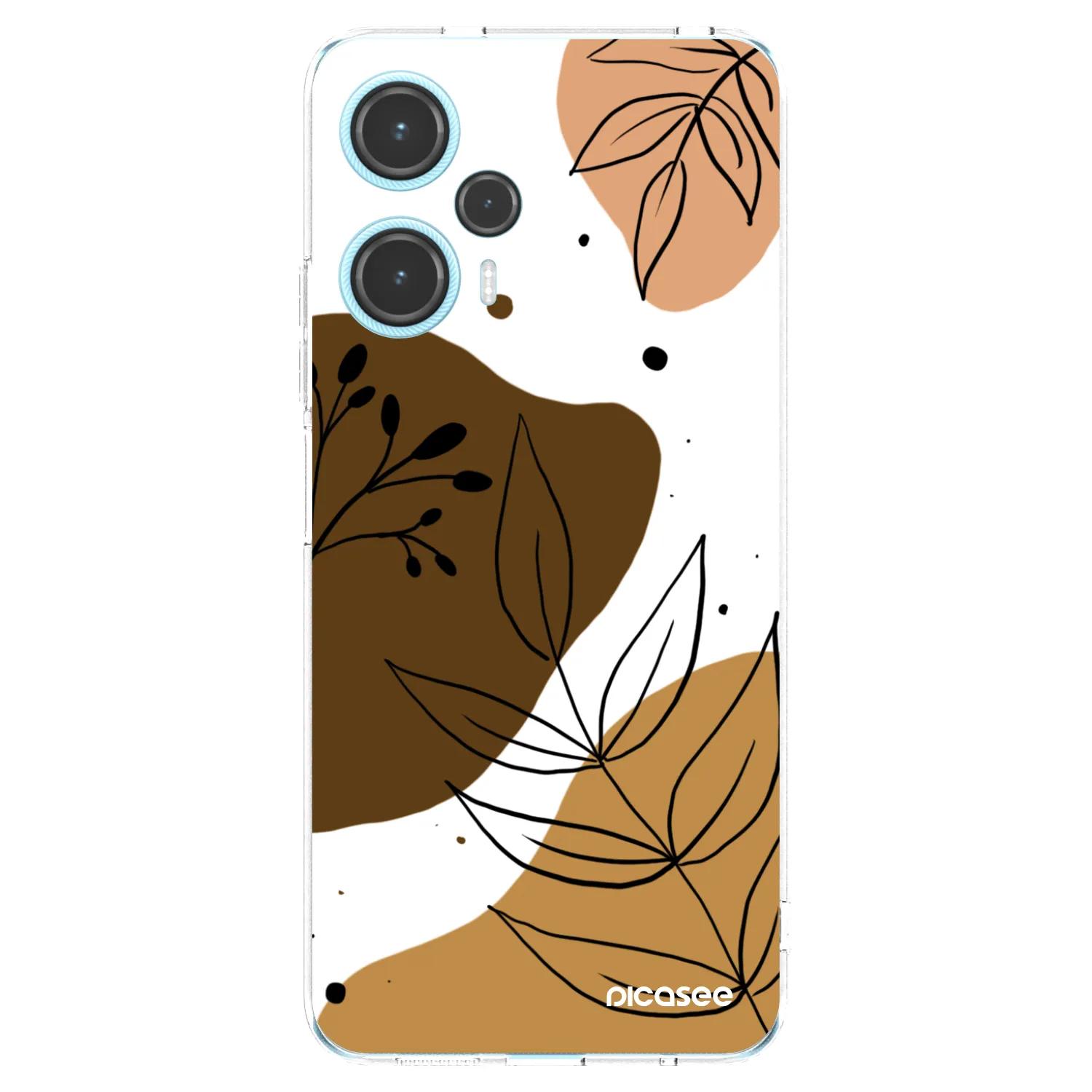 Picasee silikonowe przeźroczyste etui na Xiaomi Poco F5 - Boho style