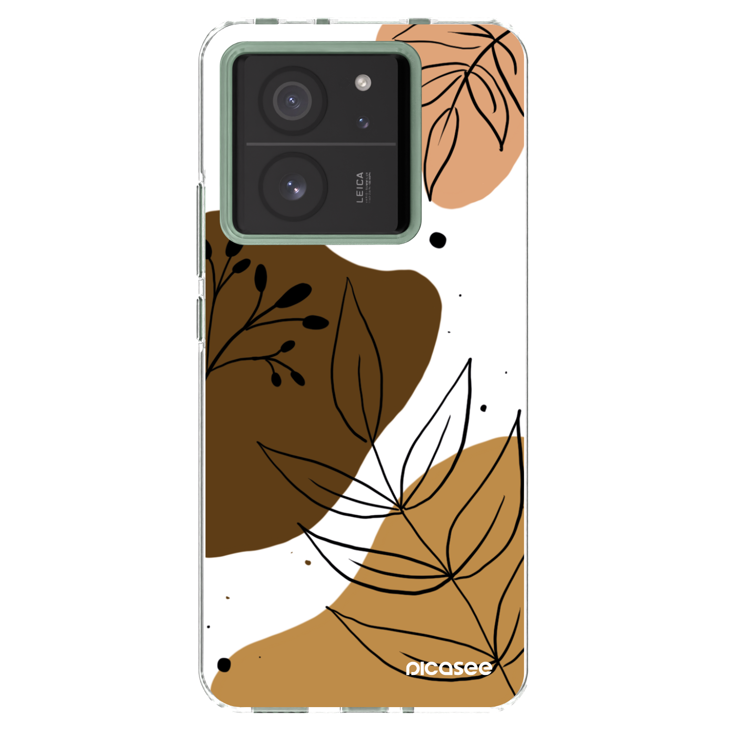 Picasee silikonowe przeźroczyste etui na Xiaomi 13T - Boho style