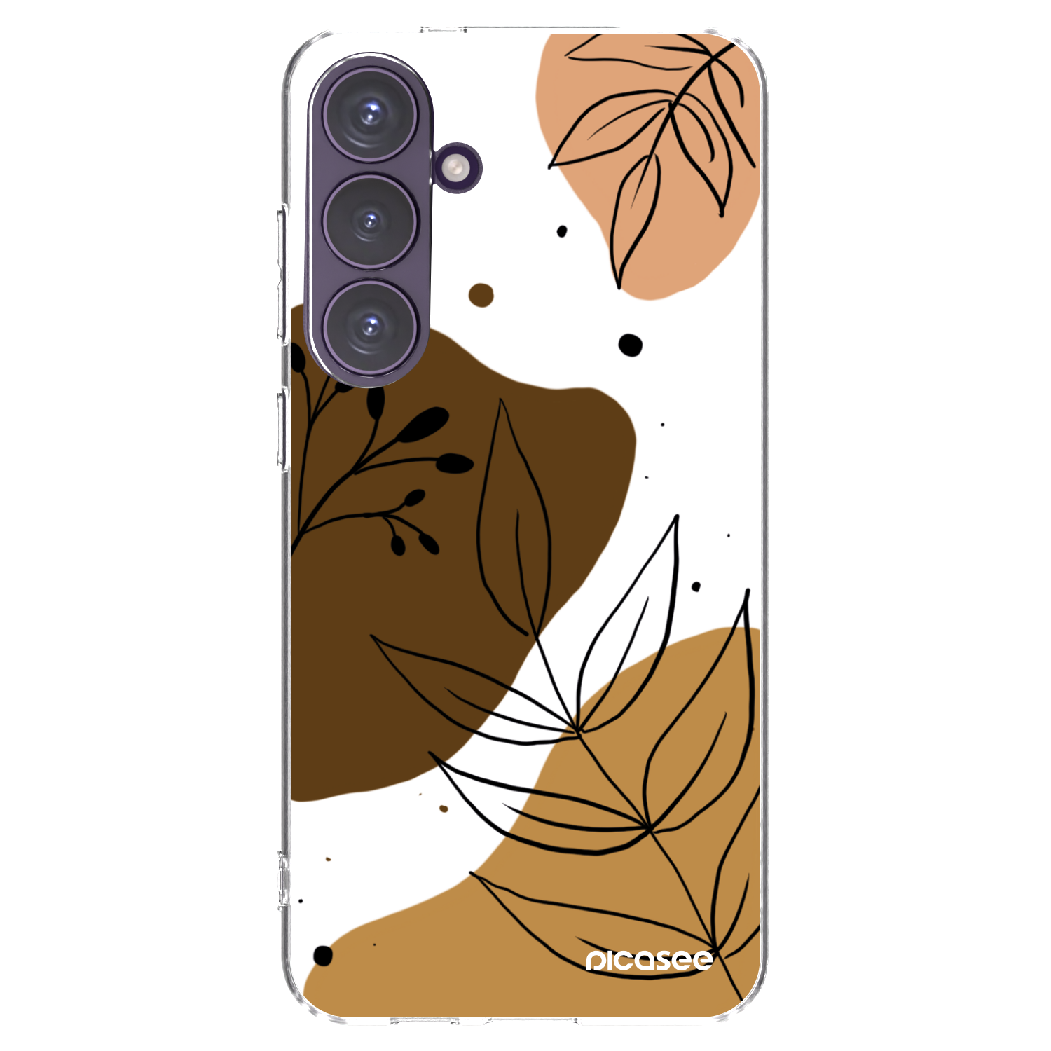 Picasee silikonowe przeźroczyste etui na Samsung Galaxy S24+ S926B 5G - Boho style