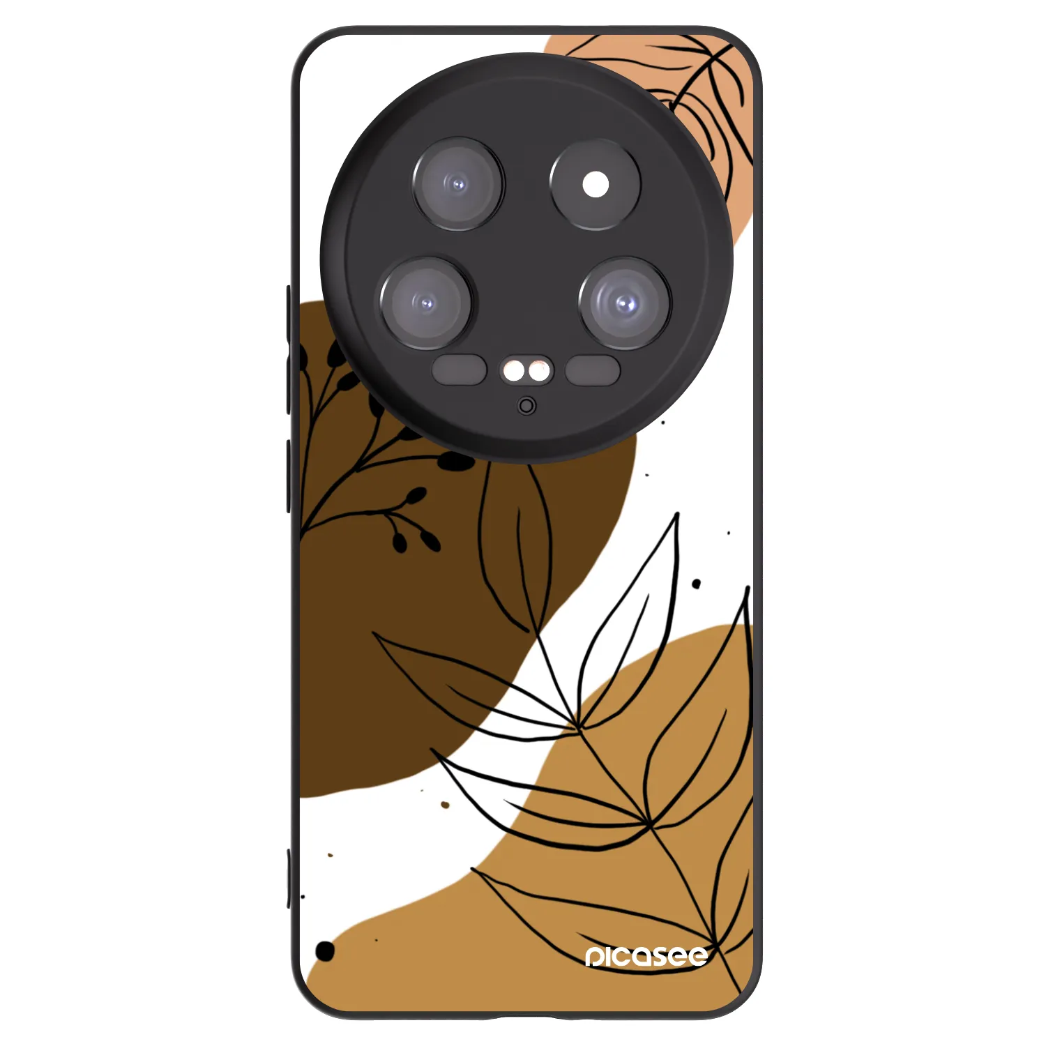 Picasee silikonowe czarne etui na Xiaomi 14 Ultra - Boho style
