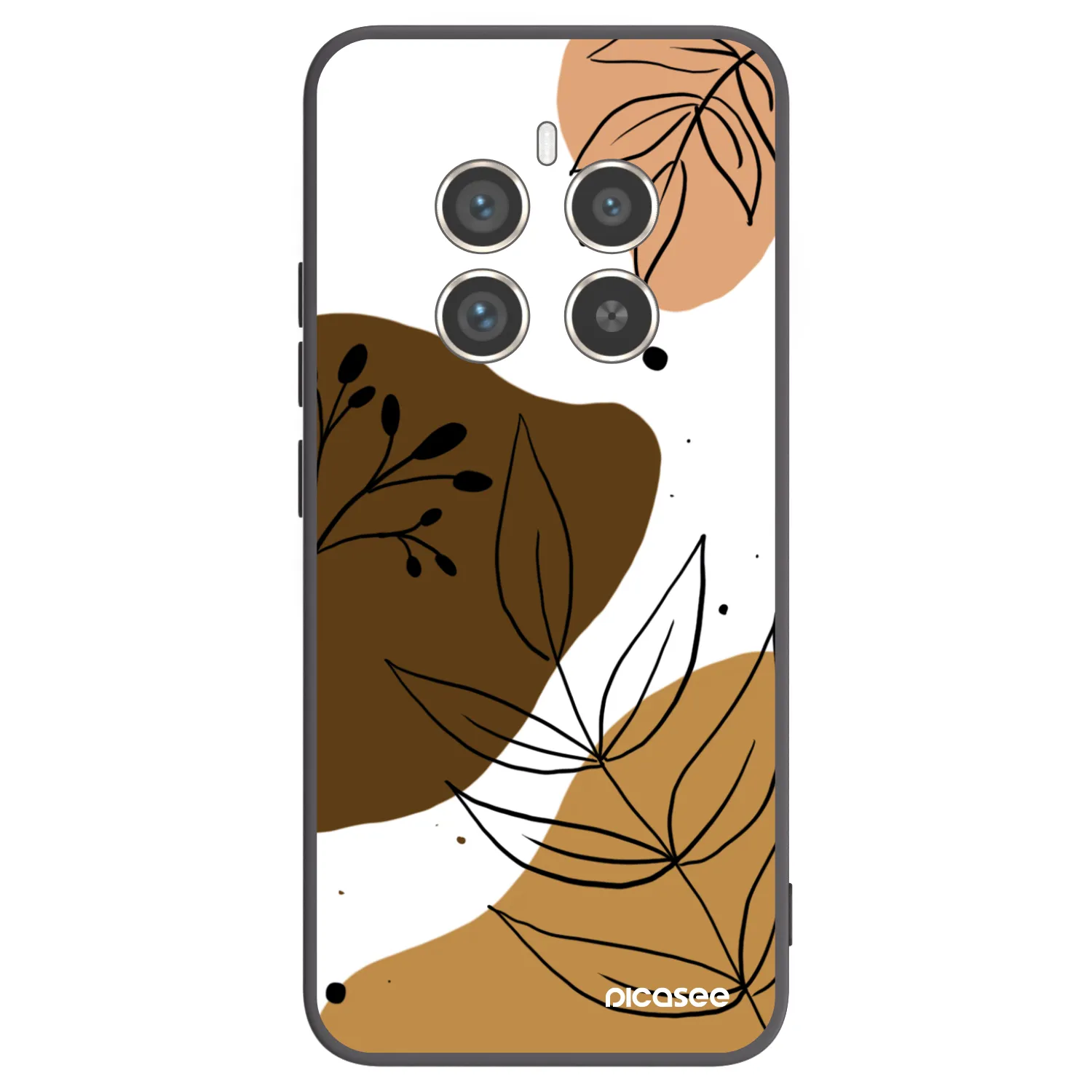 Picasee silikonowe czarne etui na Realme 12 Pro 5G - Boho style