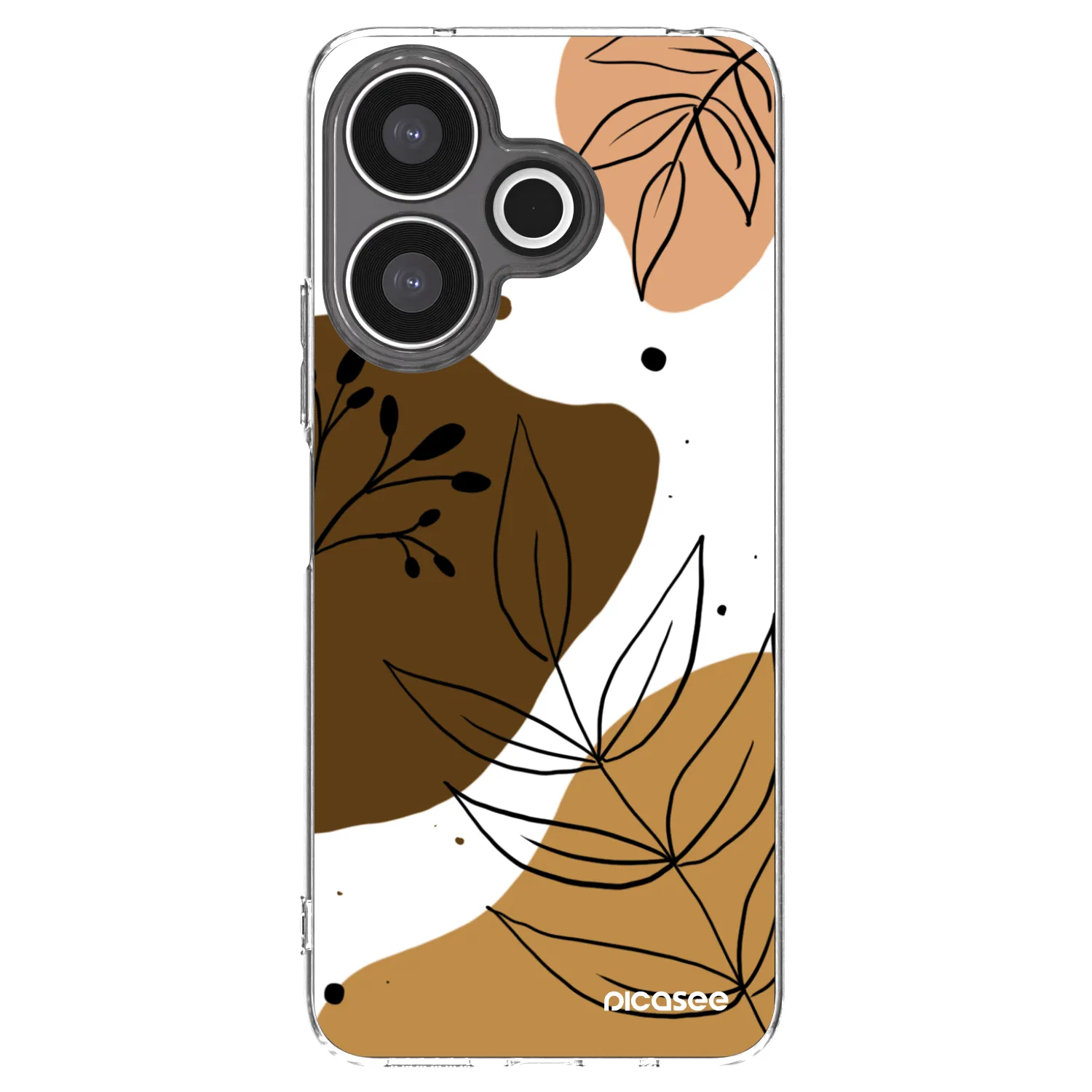 Picasee silikonowe przeźroczyste etui na Xiaomi Redmi 13 4G - Boho style