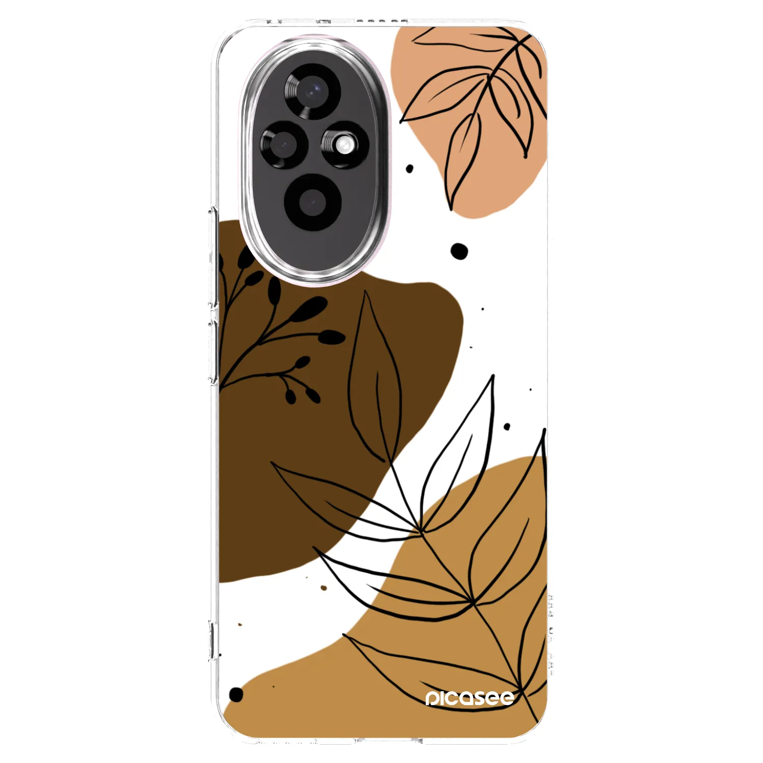 Picasee silikonowe przeźroczyste etui na Honor 200 Pro 5G - Boho style