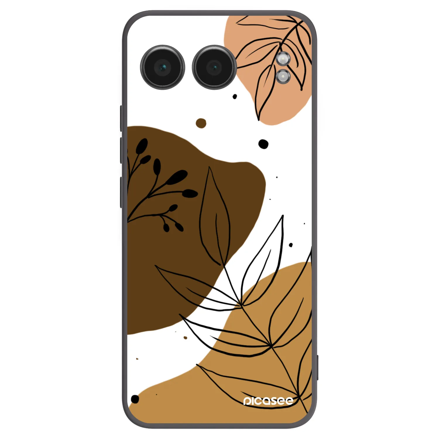 Picasee silikonowe czarne etui na OnePlus Nord 4 - Boho style