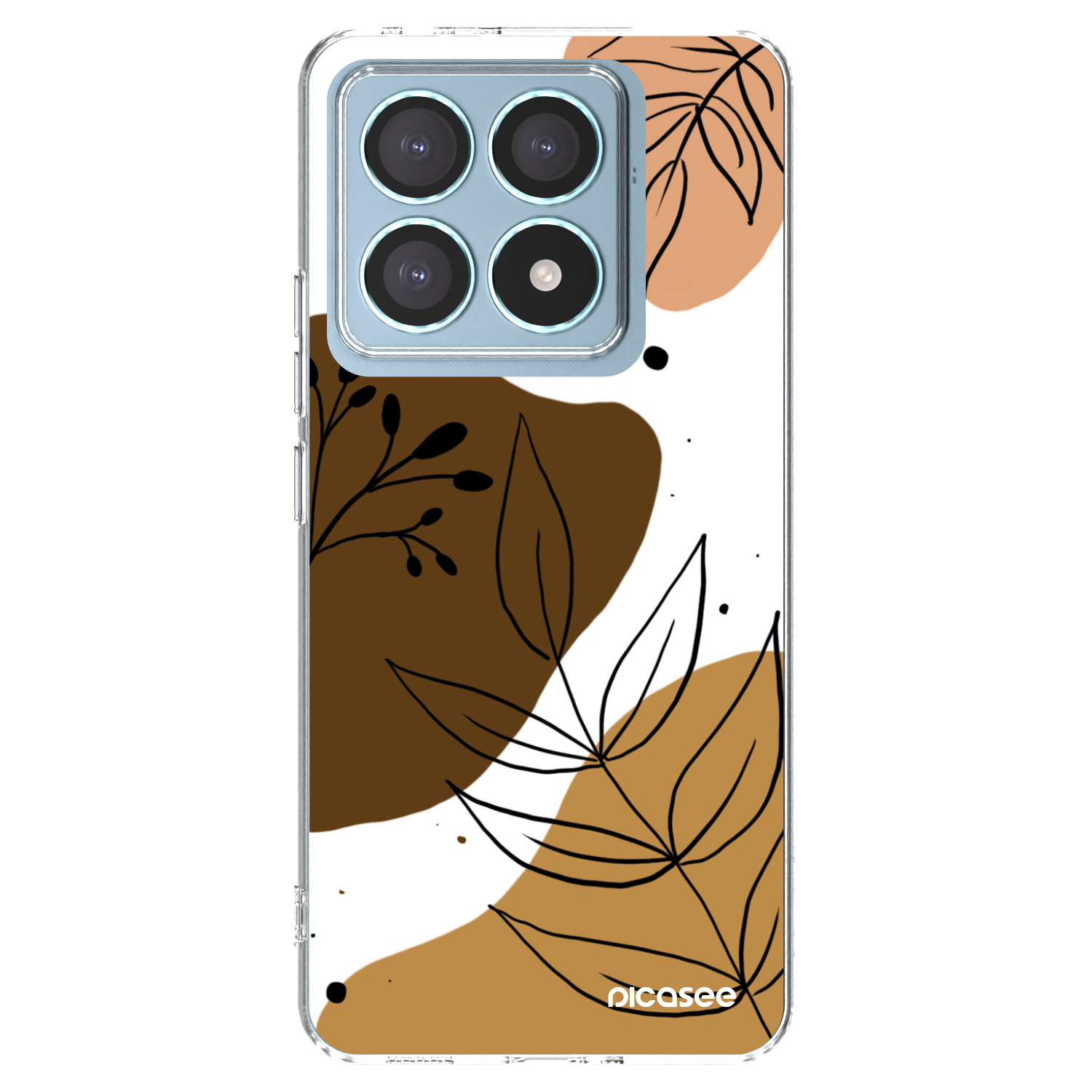 Picasee silikonowe przeźroczyste etui na Xiaomi 14T Pro - Boho style