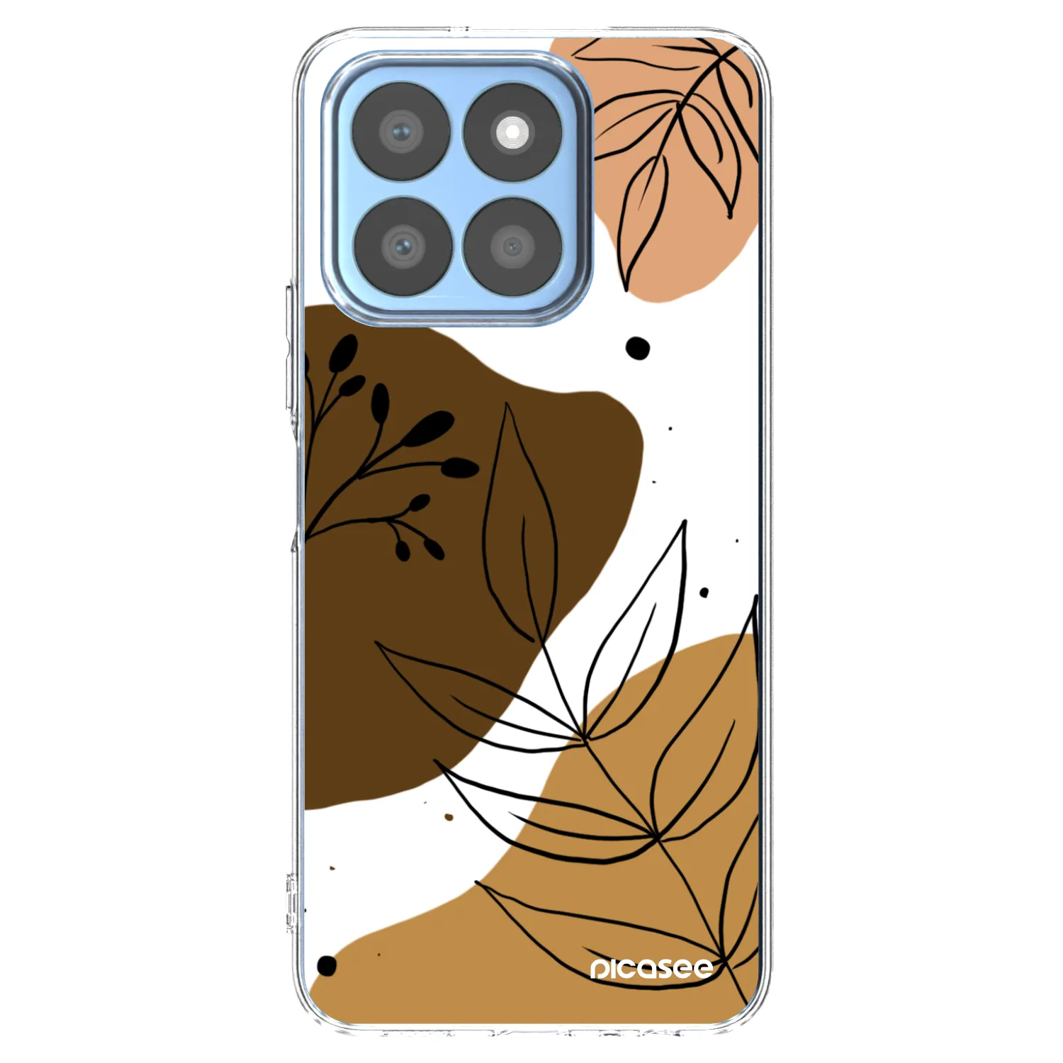 Picasee silikonowe przeźroczyste etui na Honor X8c - Boho style