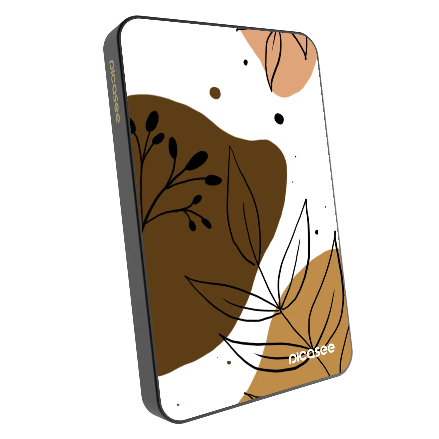 Picasee Powerbank z MagSafe 5 000 mAh Szary - Boho style