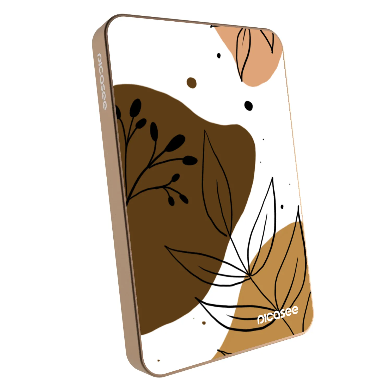 Picasee Powerbank z MagSafe 5 000 mAh Złoty - Boho style