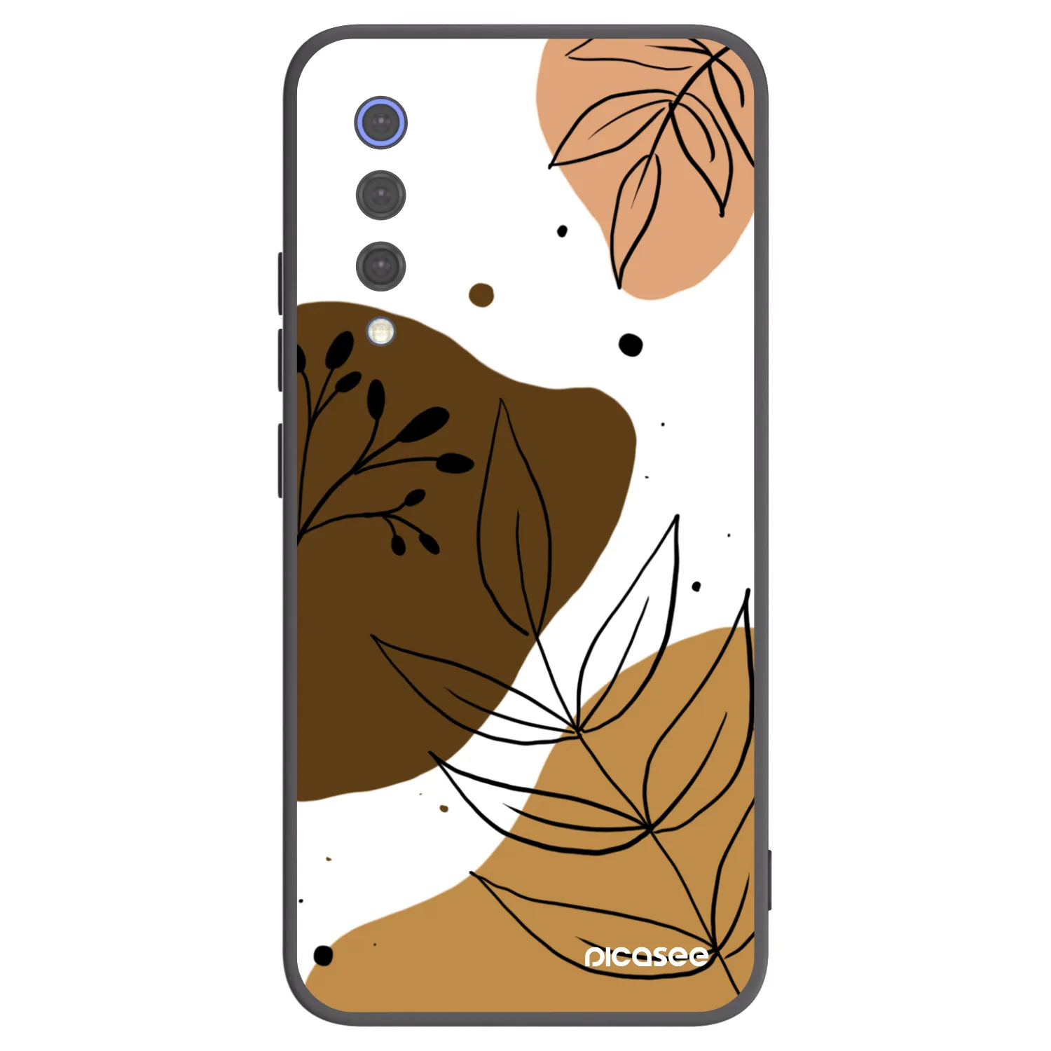 Picasee silikonowe czarne etui na Xiaomi Mi 9 SE - Boho style