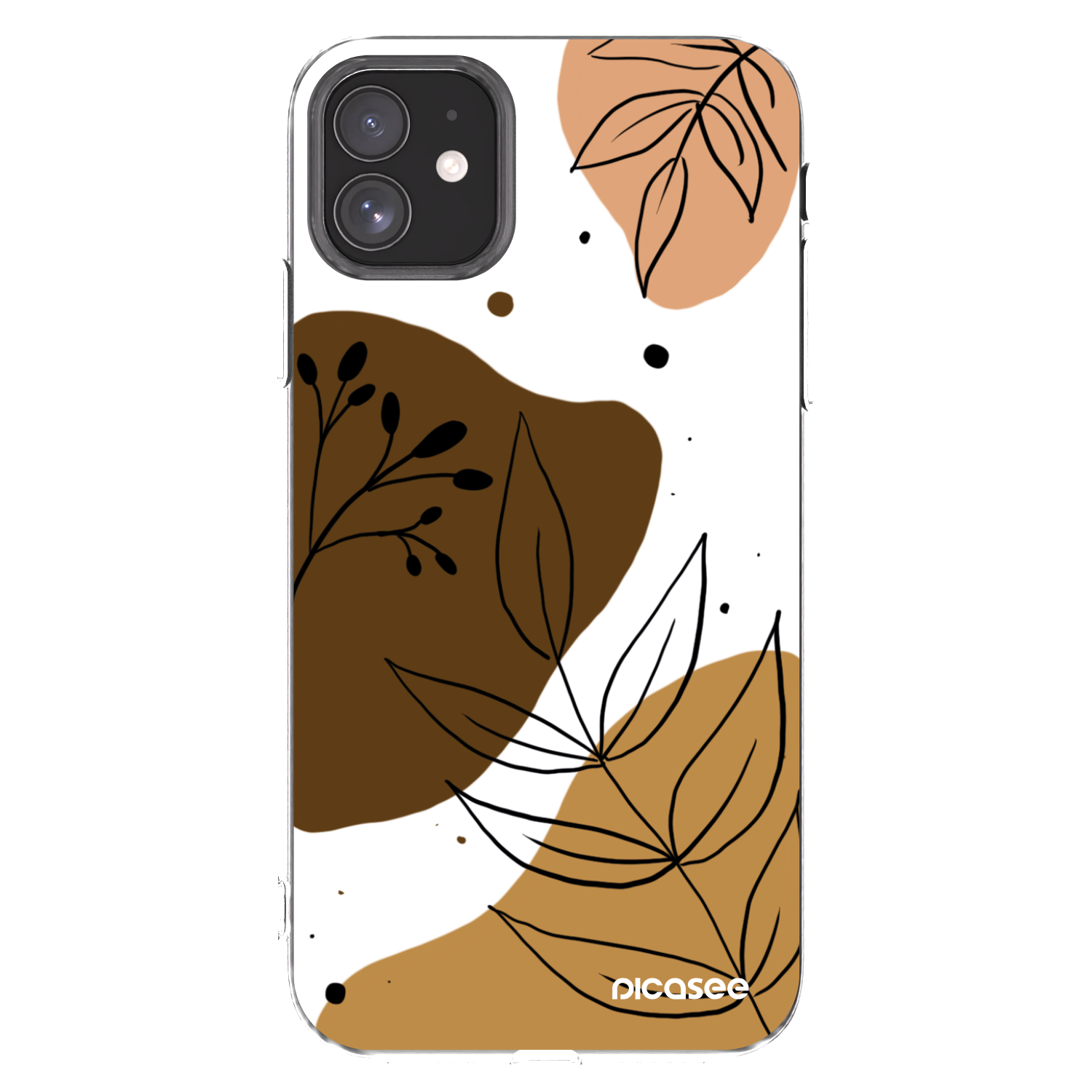 Picasee silikonowe przeźroczyste etui na Apple iPhone 11 - Boho style