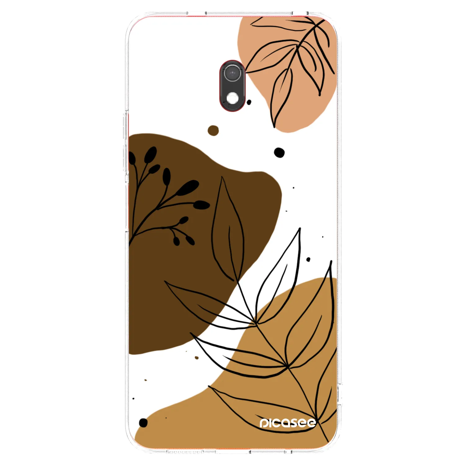 Picasee silikonowe przeźroczyste etui na Xiaomi Redmi 8A - Boho style
