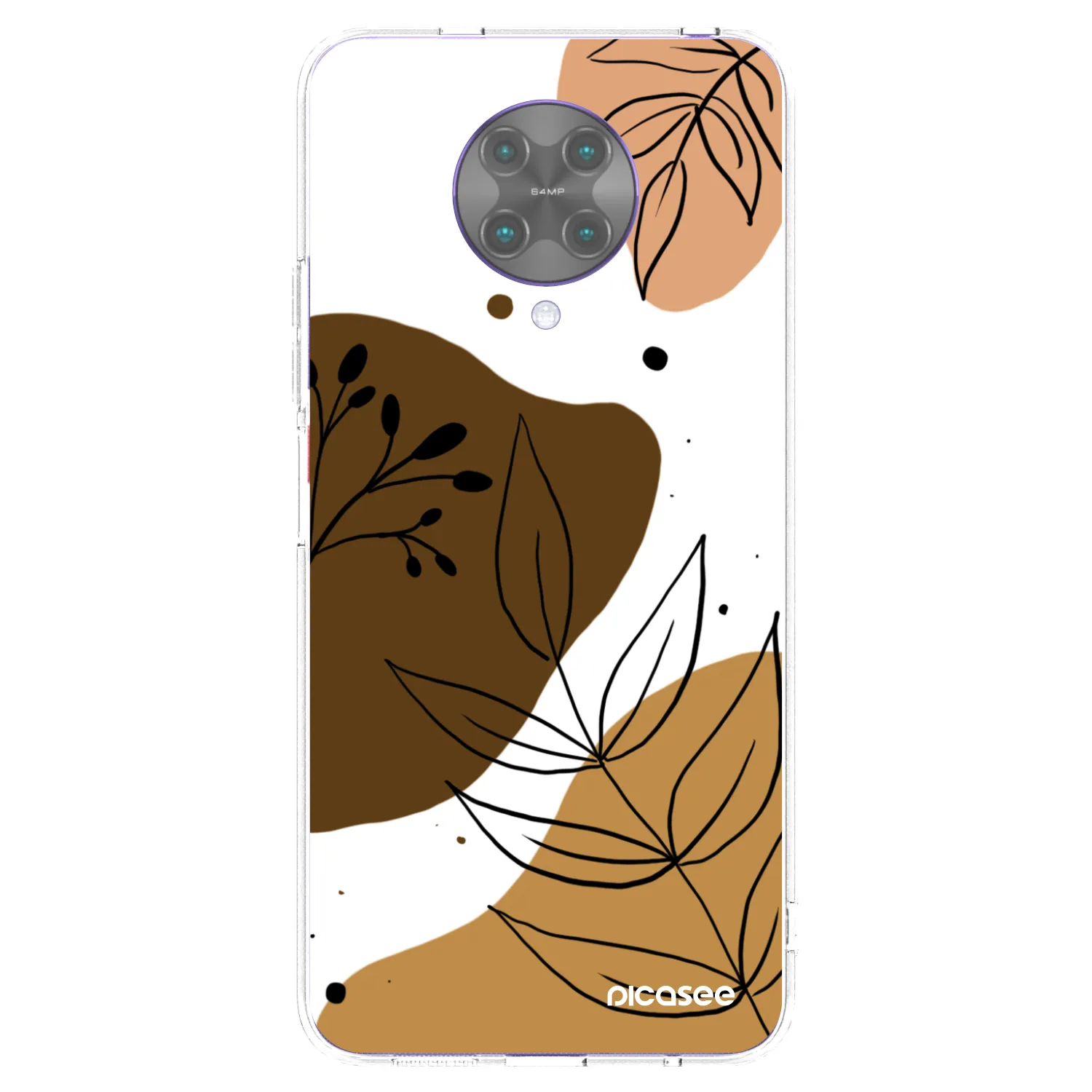 Picasee silikonowe przeźroczyste etui na Xiaomi Poco F2 Pro - Boho style