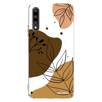 Picasee silikonowe przeźroczyste etui na Honor 9X Pro - Boho style