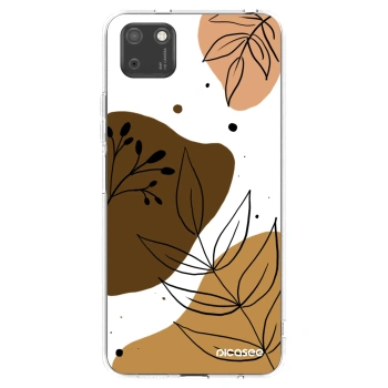 Picasee silikonowe przeźroczyste etui na Huawei Y5P - Boho style