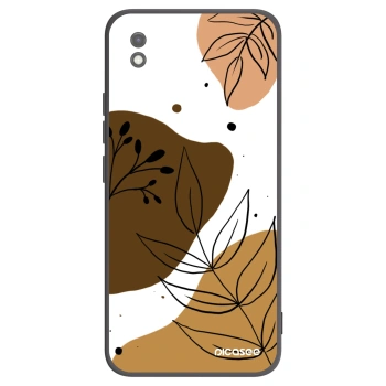 Picasee silikonowe czarne etui na Xiaomi Redmi 9AT - Boho style