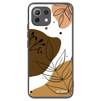 Picasee silikonowe czarne etui na Xiaomi Mi 11 Lite - Boho style